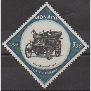 Acheter ce timbre de poste aérienne monégasque de l'année 1967 (No PA91).