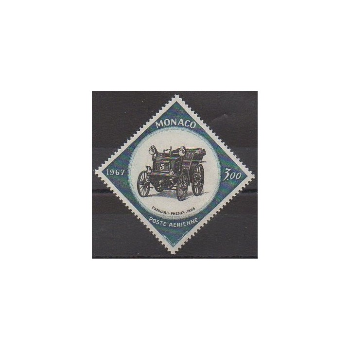 Acheter ce timbre de poste aérienne monégasque de l'année 1967 (No PA91).