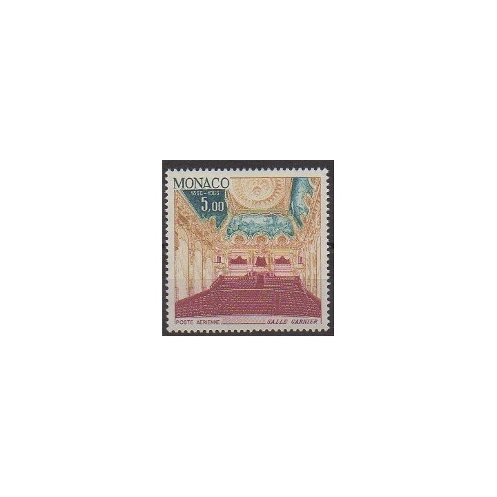 Acheter ce timbre de poste aérienne monégasque de l'année 1966 (No PA86).