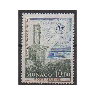 Acheter ce timbre de poste aérienne monégasque de l'année 1965 (No PA84).