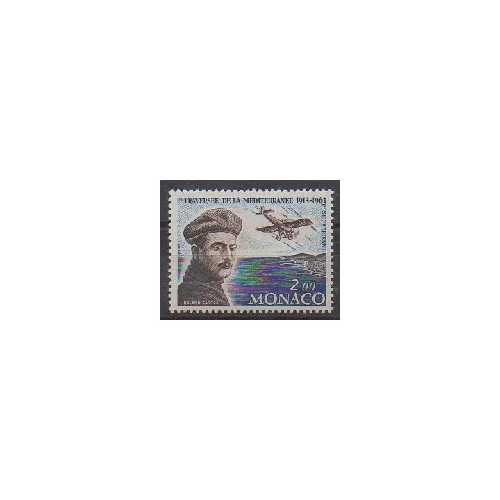 Acheter ce timbre de poste aérienne monégasque de l'année 1963 (No PA81).