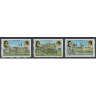 Buy this set of stamps of Comoros of the year 1981 (Nb 345/347).