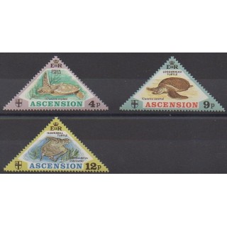 Acheter cette série de timbres de l'île de l'Ascension de l'année 1973 (No 171/173).