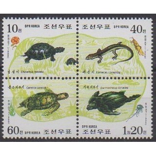 Buy this set of stamps of North Korea of the year 1998 (Nb 2818/2821).
