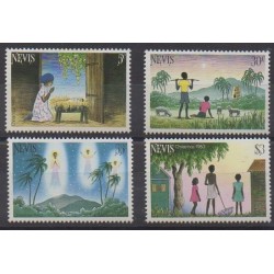 Nevis - 1983 - No 147/150 - Noël
