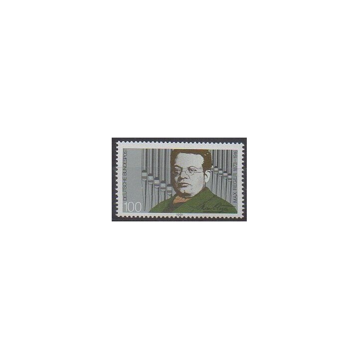 Buy this stamp of Germany of the year 1991 (Nb 1361).