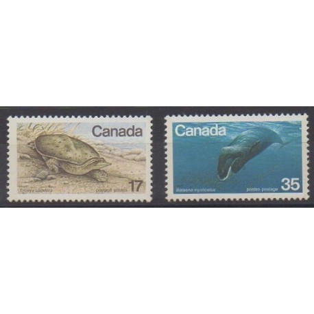 Canada - 1979 - No 699/700 - Vie marine