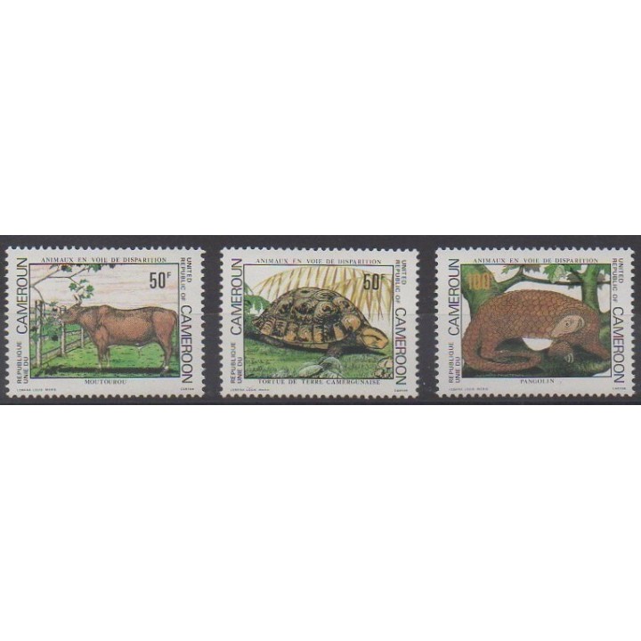 Acheter cette série de timbres du Cameroun de l'année 1981 (No 671/673).