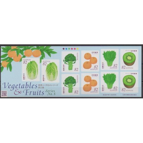 Japon - 2015 - No F3754 - Fruits ou légumes