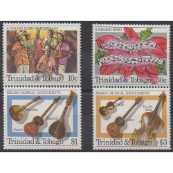 Trinité et Tobago - 1984 - No 514/517 - Noël - Musique