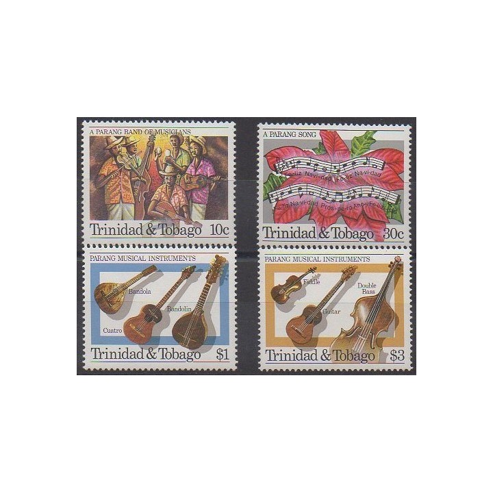 Acheter cette série de timbres de Trinité et Tobago de l'année 1984 (No 514/517).