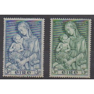 Buy this set of stamps of Ireland of the year 1954 (Nb 122/123). - Mint hinged