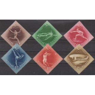 Acheter cette série de timbres de Hongrie de l'année 1952 (No 1046/1049 - PA130/PA131). - Neuf avec charnière