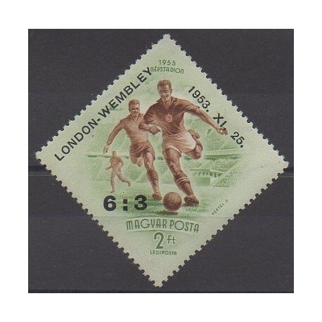 Hungary - 1953 - Nb PA159A - Football - Mint hinged