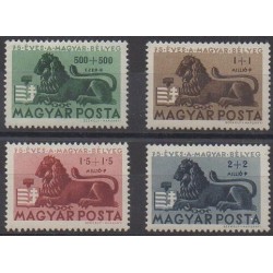 Hungary - 1946 - Nb 807/810 - Philately - Mint hinged