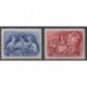 Hungary - 1952 - Nb PA134/PA135 - Philately - Mint hinged