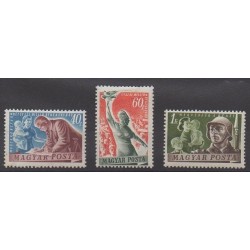 Hungary - 1950 - Nb 976/978 - Mint hinged