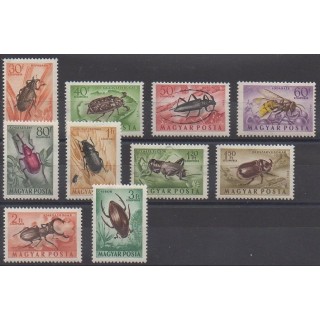 Acheter ces timbres de Hongrie de l'année 1954 (No PA160/PA169). - Neuf avec charnière