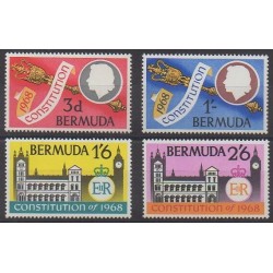 Bermuda - 1968 - Nb 210/213 - Various Historics Themes