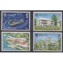 Bermuda - 1980 - Nb 392/395 - Monuments