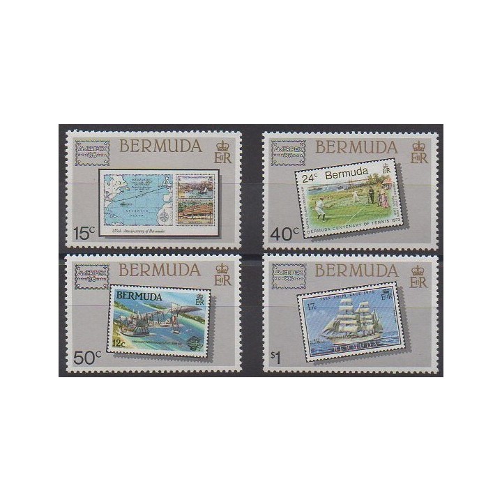 Buy this set of stamps of Bermuda of the year 1986 (Nb 487/490).