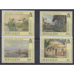 Bermudes - 1990 - No 575/578 - Peinture