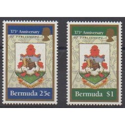 Bermuda - 1995 - Nb 694/695 - Coats of arms