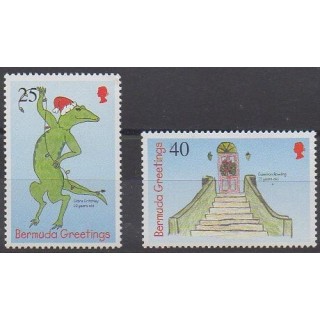 Buy this set of stamps of Bermuda of the year 1998 (Nb 769/770).