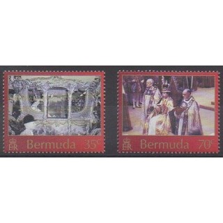 Acheter cette série de timbres des Bermudes de l'année 2003 (No 864/865).