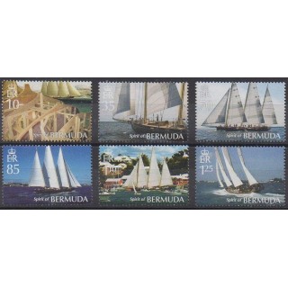 Acheter cette série de timbres des Bermudes de l'année 2007 (No 934/939).