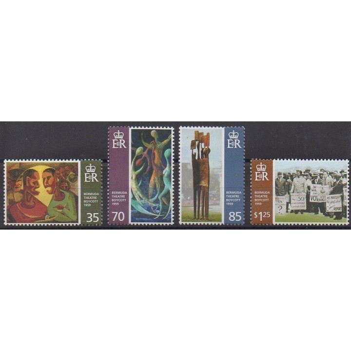 Acheter cette série de timbres des Bermudes de l'année 2009 (No 988/991).