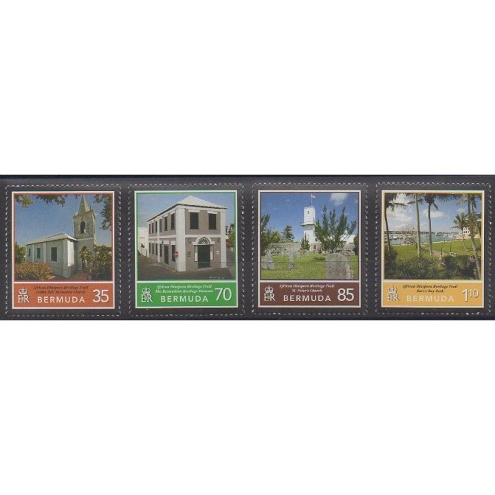 Acheter cette série de timbres des Bermudes de l'année 2010 (No 1000/1003).