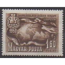 Hongrie - 1950 - No PA95 - Échecs - Neuf avec charnière