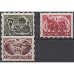 Hongrie - 1950 - No 951/952 - PA96 - Neufs avec charnière