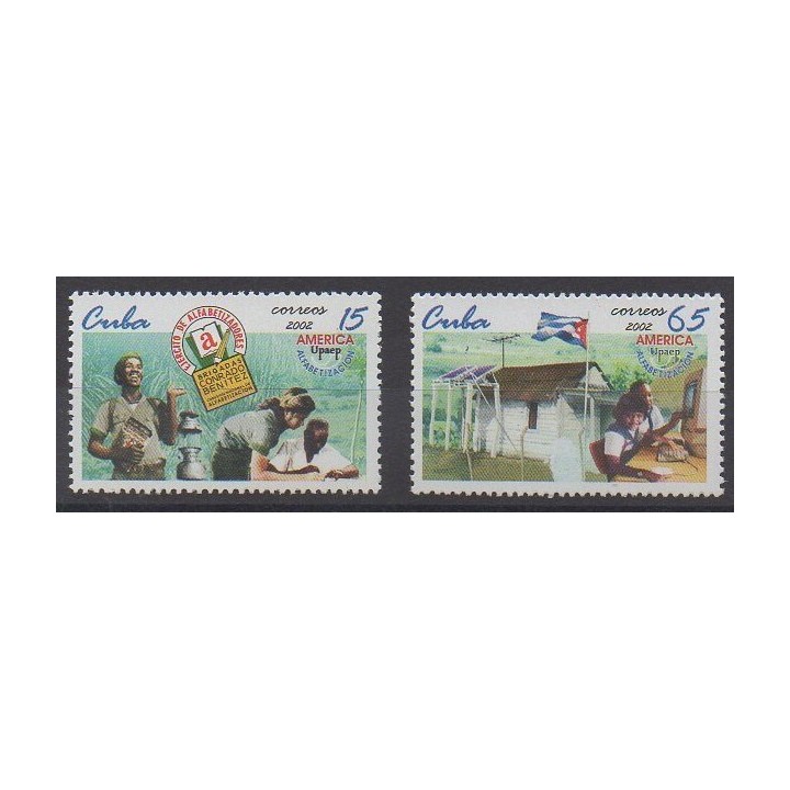 Acheter cette série de timbres  de l'année 2002 (No 4032/4033).