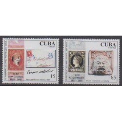Cub. - 2005 - Nb 4297/4298 - Stamps on stamps