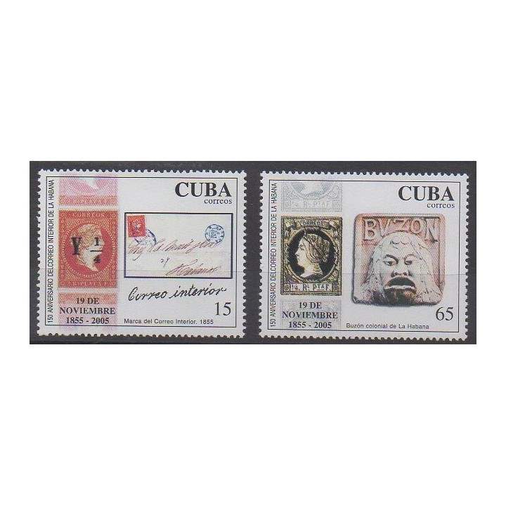 Acheter cette série de timbres d de l'année 2005 (No 4297/4298).