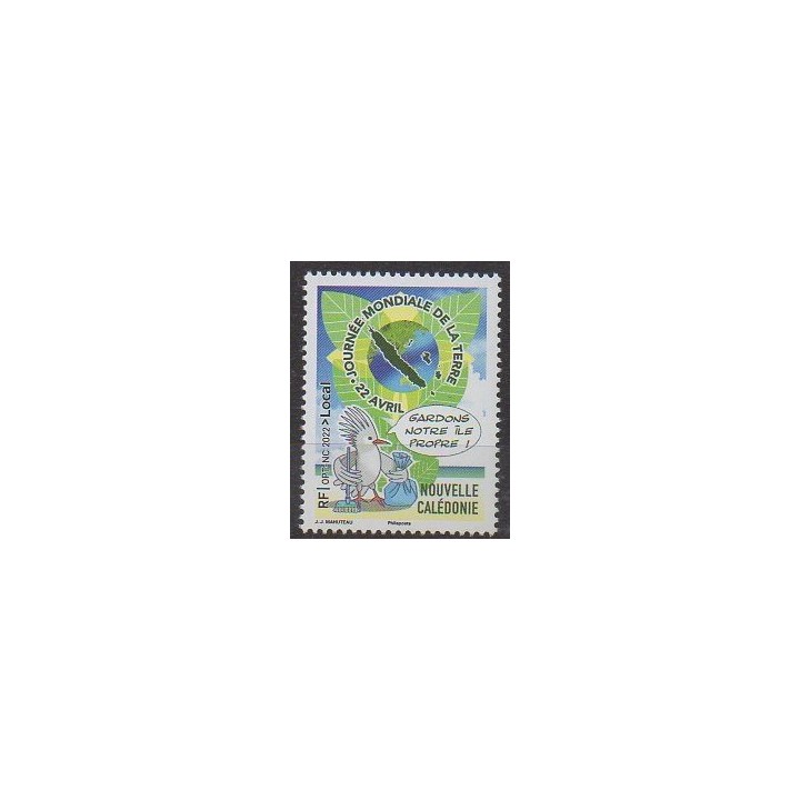 Buy this stamp of New Caledonia of the year 2022 (Journée mondiale de la Terre).