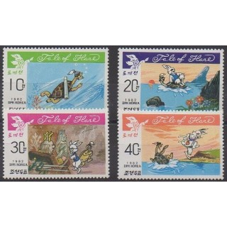 Buy this set of stamps of North Korea of the year 1982 (Nb 1738/1738C).
