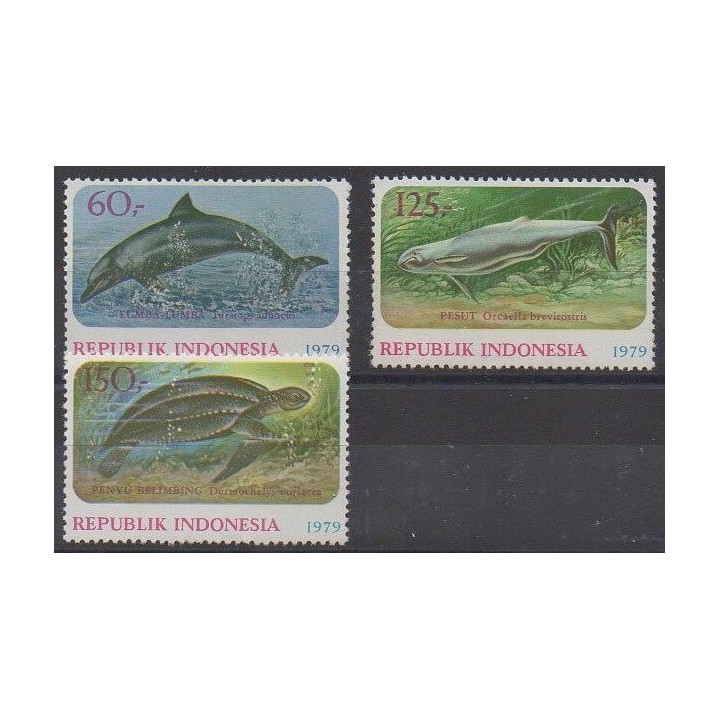 Buy this set of stamps of Indonesia of the year 1979 (Nb 860/862).