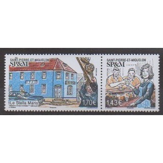 Acheter ce timbre de Saint-Pierre et Miquelon de l'année 2022 (Le Stella Maris).