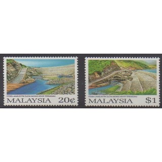 Buy this set of stamps of Malaysia of the year 1987 (Nb 381/382).