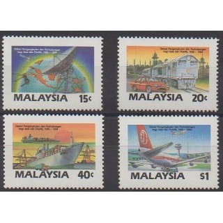 Acheter cette série de timbres de Malaisie de l'année 1987 (No 385/388).