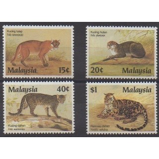 Buy this set of stamps of Malaysia of the year 1987 (Nb 389/392).