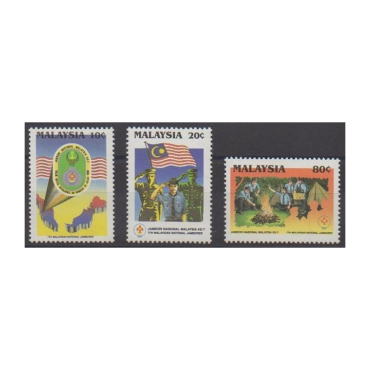 Buy this set of stamps of Malaysia of the year 1989 (Nb 419/421).