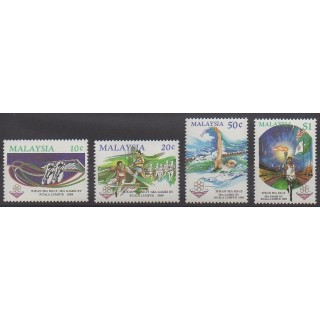 Buy this set of stamps of Malaysia of the year 1989 (Nb 422/425).