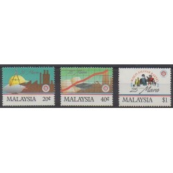 Malaysia - 1991 - Nb 459/461