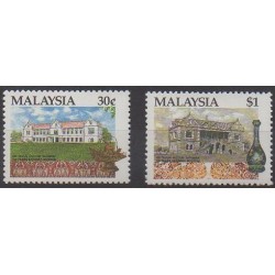 Malaysia - 1991 - Nb 466/467 - Monuments