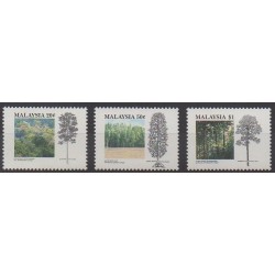 Malaysia - 1992 - Nb 475/477 - Trees
