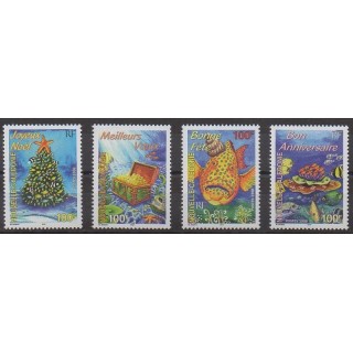 Buy this set of stamps of New Caledonia of the year 1998 (Nb 779/782).